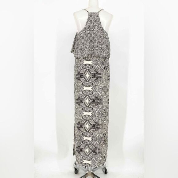 VANESSA VIRGINIA‎ by ANTHROPOLOGIE NWOT Talitha Maxi Dress in Black and White - Picture 5 of 11